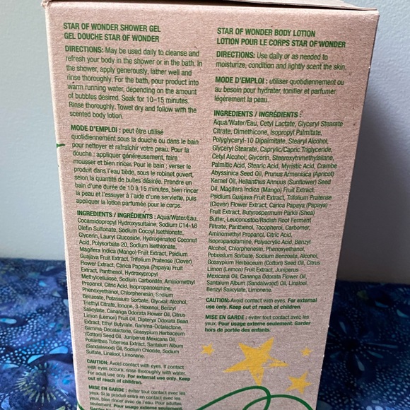 Arbonne Star of Wonder Fig Blossom Spa Gift Set Brand New Sealed Retired - Picture 9 of 15